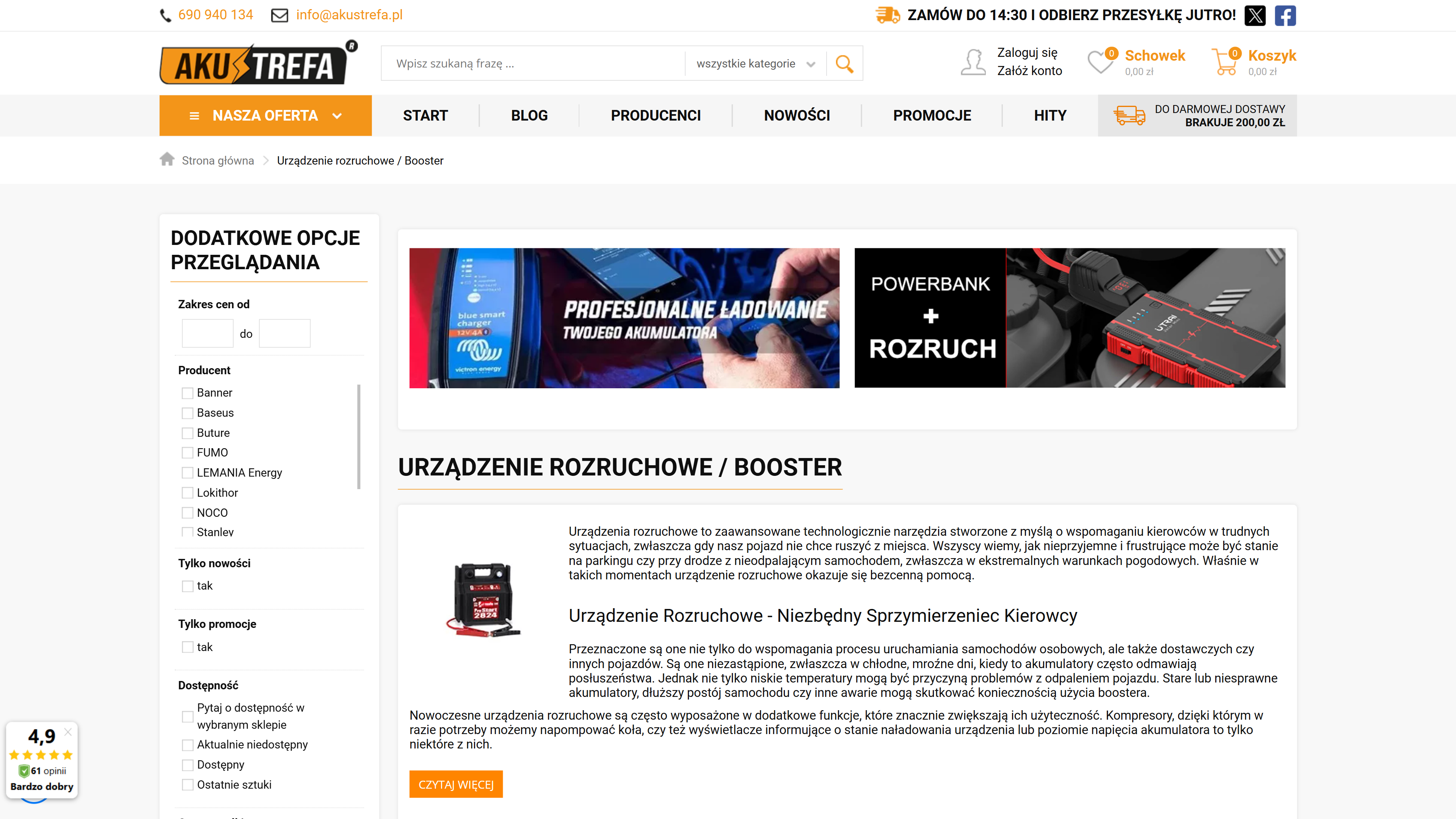 Awaria akumulatora? Sprawdź, jak urządzenia rozruchowe ratują kierowców zimą