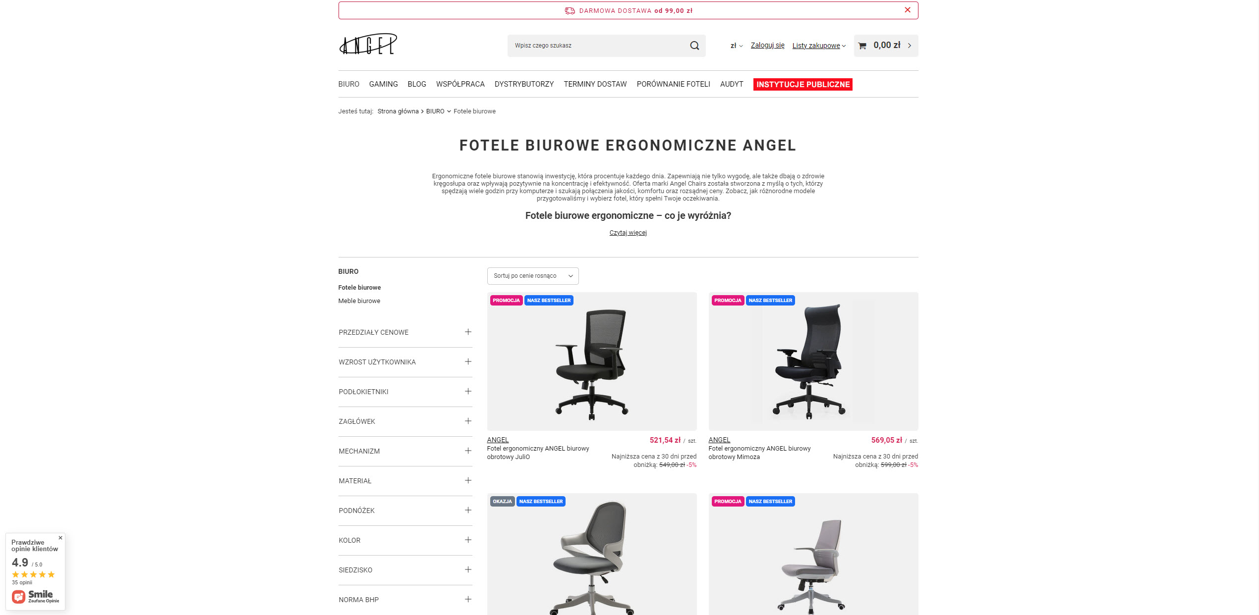 Fotele biurowe ergonomiczne w home office - jak stworzyć wygodne stanowisko pracy w domu?