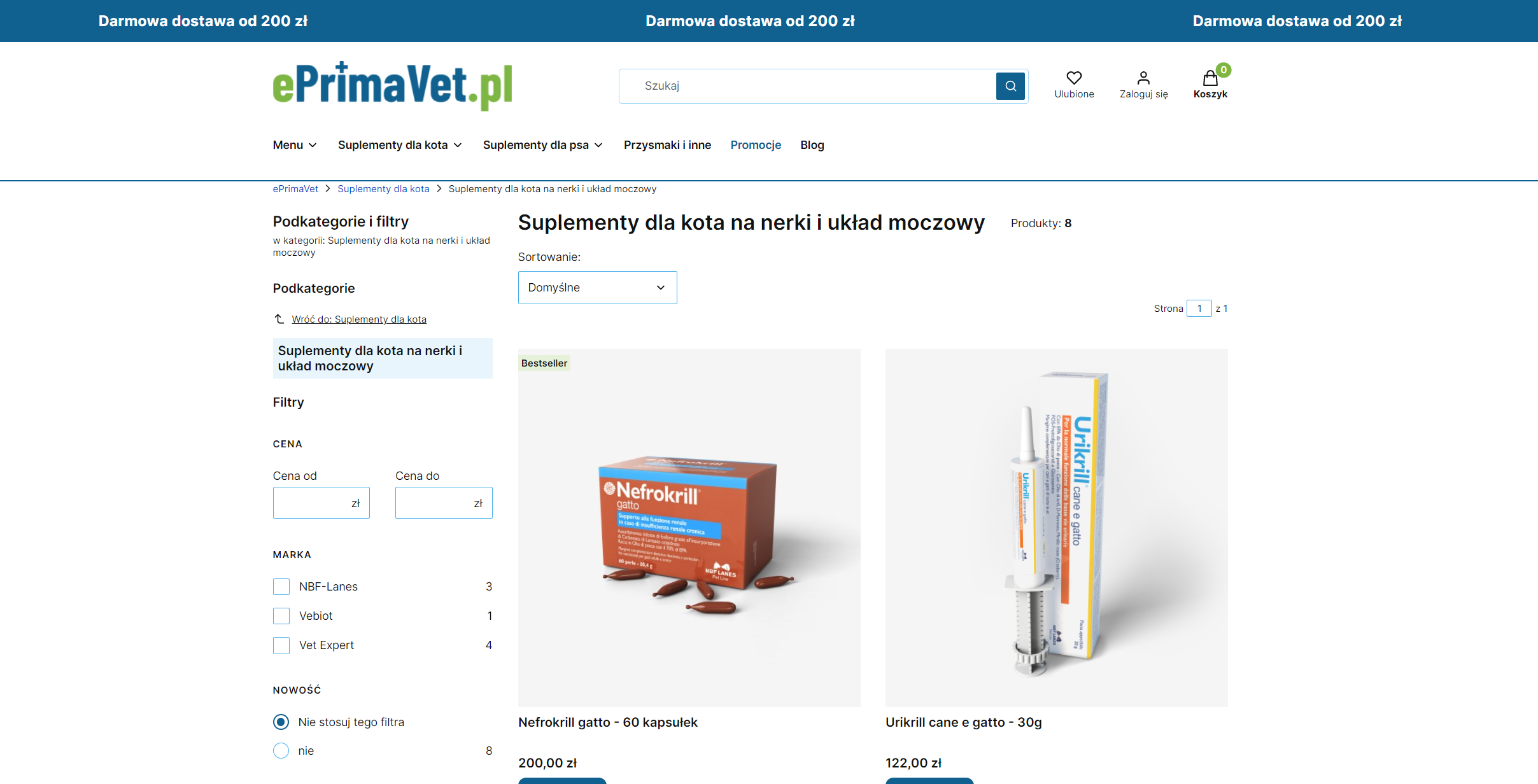 Przewlekła niewydolność nerek u kota - jaka jest rola suplementacji w opiece nad zwierzęciem?