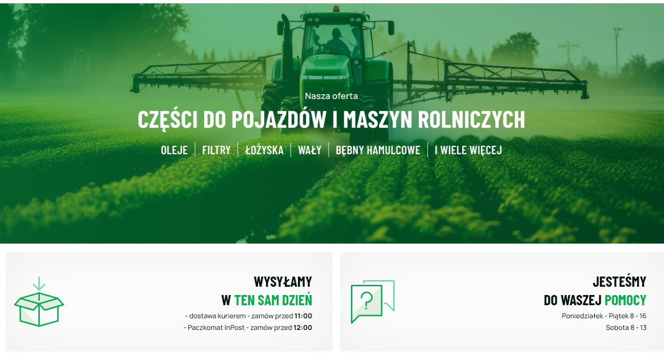 Przegląd najważniejszych części eksploatacyjnych w nowoczesnych maszynach rolniczych — co zużywa się najszybciej?