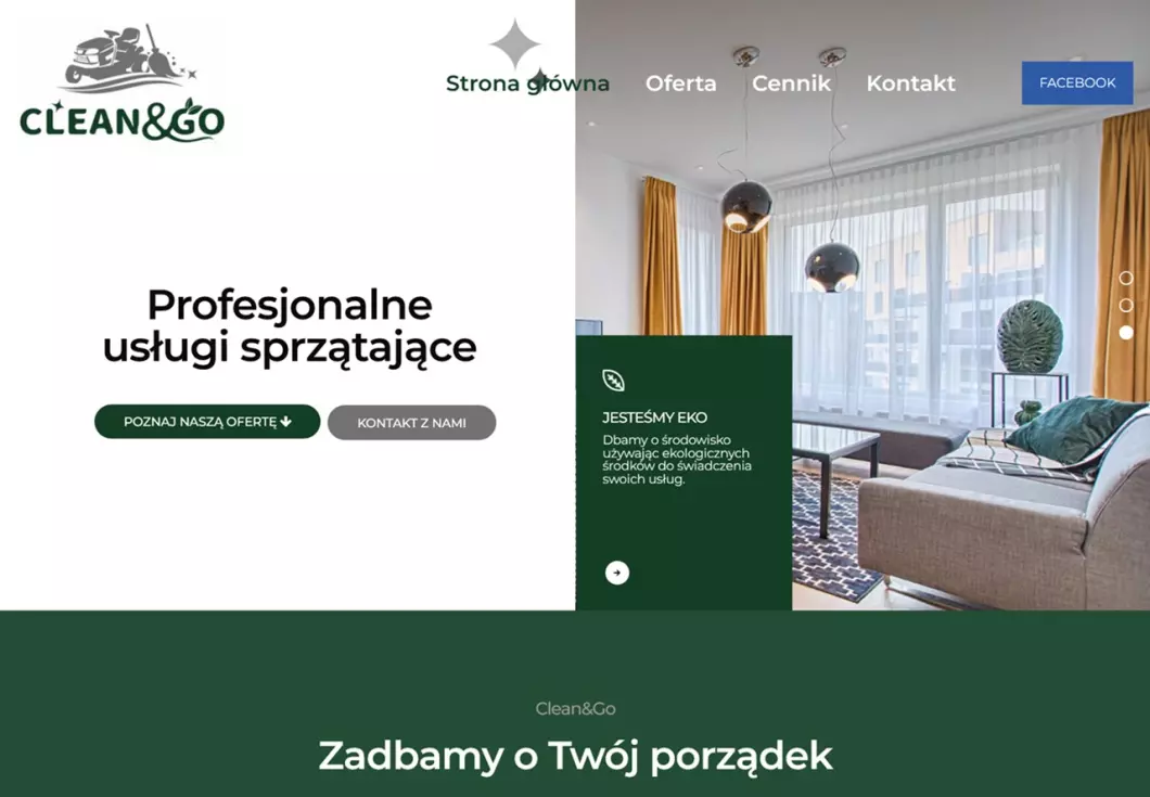 Zrzut ekranu strony